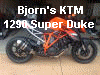 KTM 1290 Super Duke Sliders